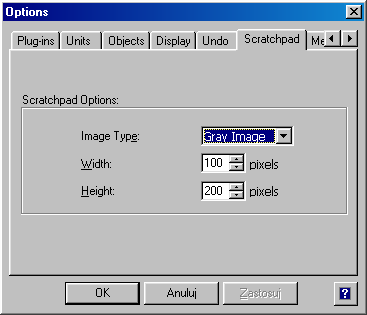 Options - Scratchpad